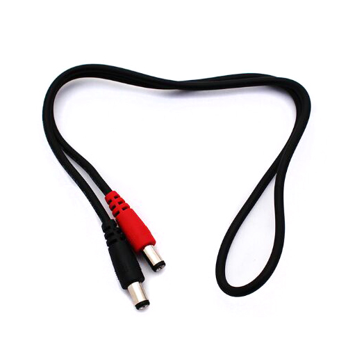 Effect power supply Reverse polarity line male to male 0.6m DC transfer wire 5.5 to positive and negative