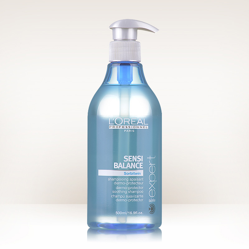 正品进口巴黎欧莱雅头皮舒缓洗发水500ml 头皮护理清洁毛囊洗发水
