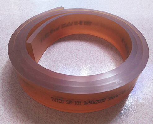 Taiwan Youli squeegee 50*9*2000 flat-edge adhesive scraper wear-resistant solvent-resistant silk screen printing scraper screen printing material