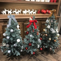 Suit South Korea synced gold silver plush small horse angel colored ball felt butterfly knot Christmas tree suit