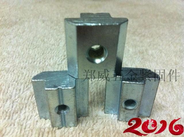 Slider nut T slot nut 45 Type 45T aluminium extruded material M4 M4 M5 M6 M8 M10