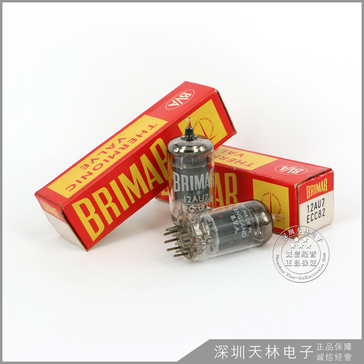 New original box long screen BMWBRIMAR 12AU7 ECC82 CV4003 vacuum tube