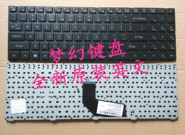 Shenzhou Elegant K580P i7 A560P-i3 i5 i7D1D2D5 A560P - B94 QTH6 TWH Keyboard