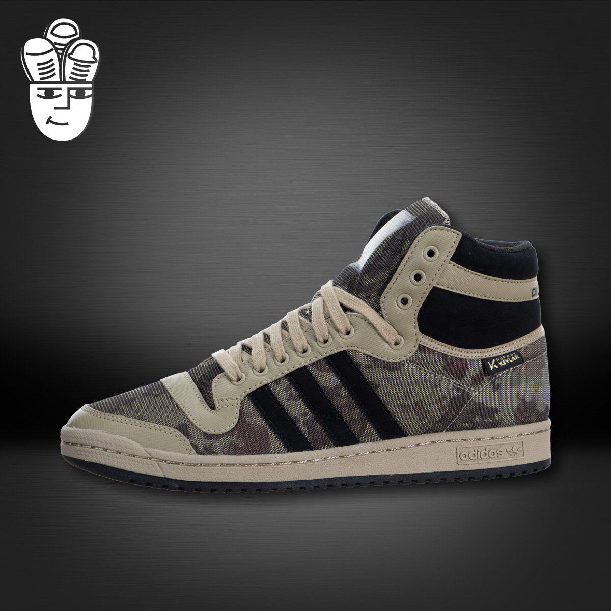 阿迪达斯Adidas Top Ten High三叶草复古男子高帮板鞋 运动休闲鞋
