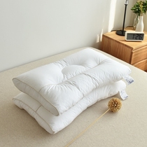  Cotton soybean fiber pillow core Health pillow Adult single student soft neck pillow core Bedding