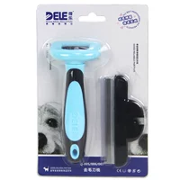 Dele Pet Dog Mane Dao Comb Cat Beauty Tool Làm sạch kim Comb Sản phẩm cho thú cưng 	lược chải lông cho thỏ	