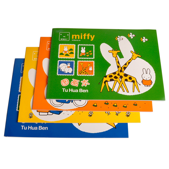 Morning Light Stationery Picture A4 Cute Cartoon Children Blank Painting Book for Toddler Color Painting APYMK 229