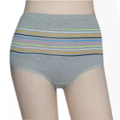 Women's cotton panties High waist large size belly briefs hip sexy cotton women's shorts No