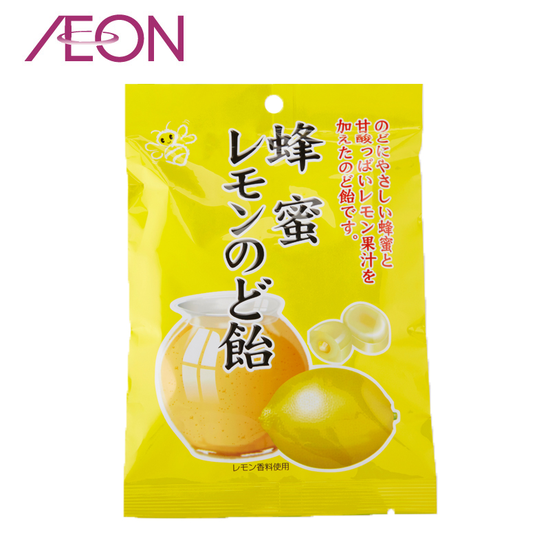 【AEON】日本川口製菓 蜂蜜柠檬喉糖85g