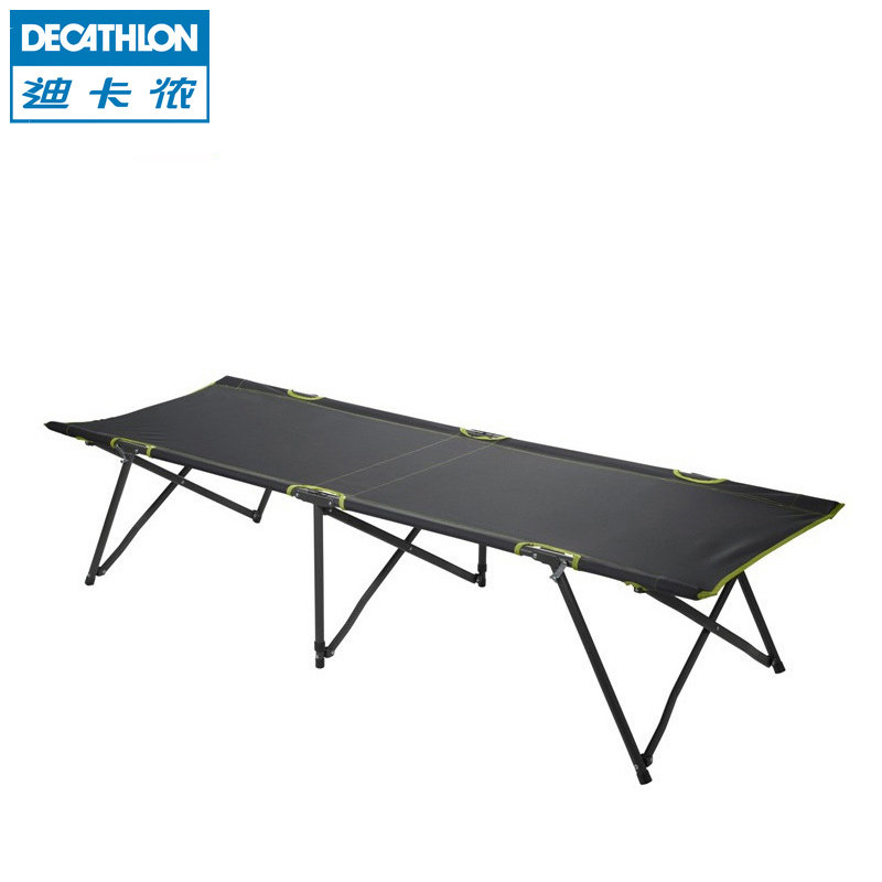 迪卡侬 户外野营睡床 行军床 单人办公室午休折叠床 QUECHUA L100