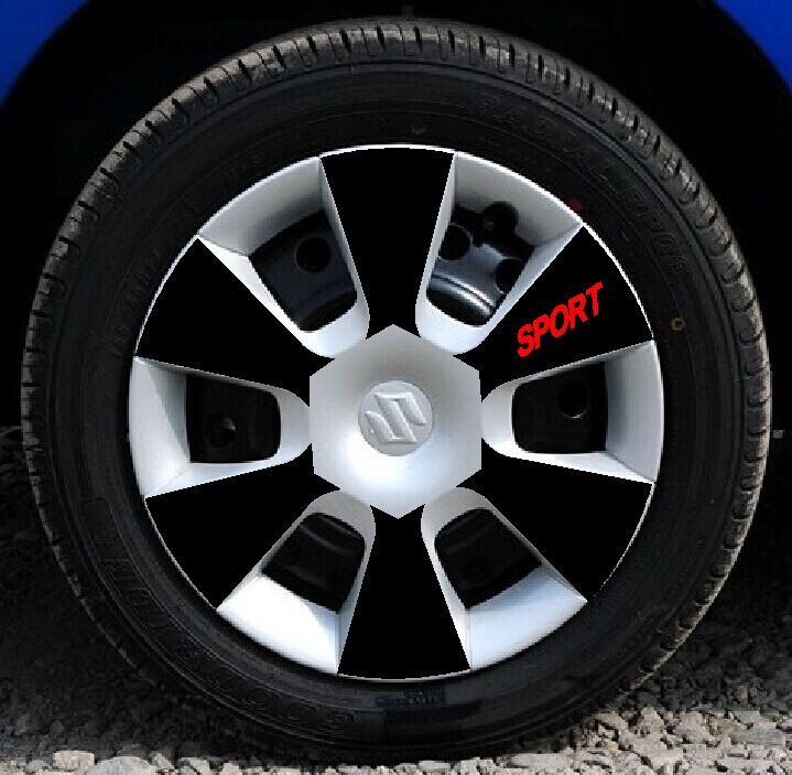 铃木新奥拓14寸 长安新奥拓14寸原装款铝合金轮毂 奥拓轮毂贴纸