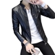 Áo khoác da nam teen phiên bản Hàn Quốc của mùa xuân da mỏng thanh niên áo khoác xe máy quần áo thời trang nam Quần áo lông thú
