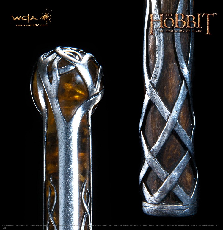 Book the WETA Lord of the Rings The Hobbit Elf King Serandir Scelandil Scepter