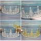 Zixi Baking Trang trí Pearl Crown Cô gái trẻ em Mũ nón Net Red Queen Sinh nhật Vương miện Bánh trang trí - Trang trí nội thất trang trí sân thượng Trang trí nội thất