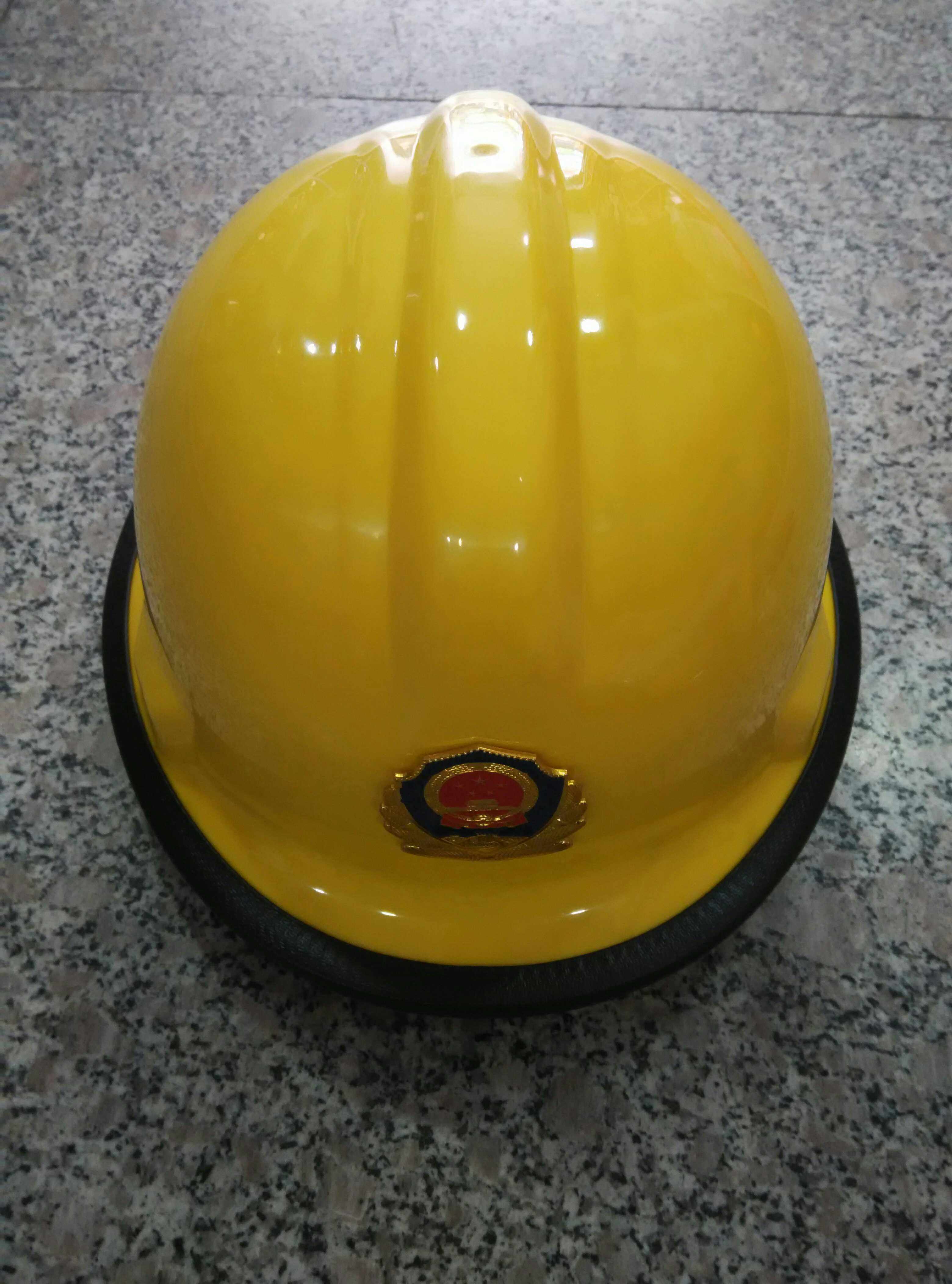 Limited to the helmet belt of fire security personnel in the unit engineering factory fire security personnel