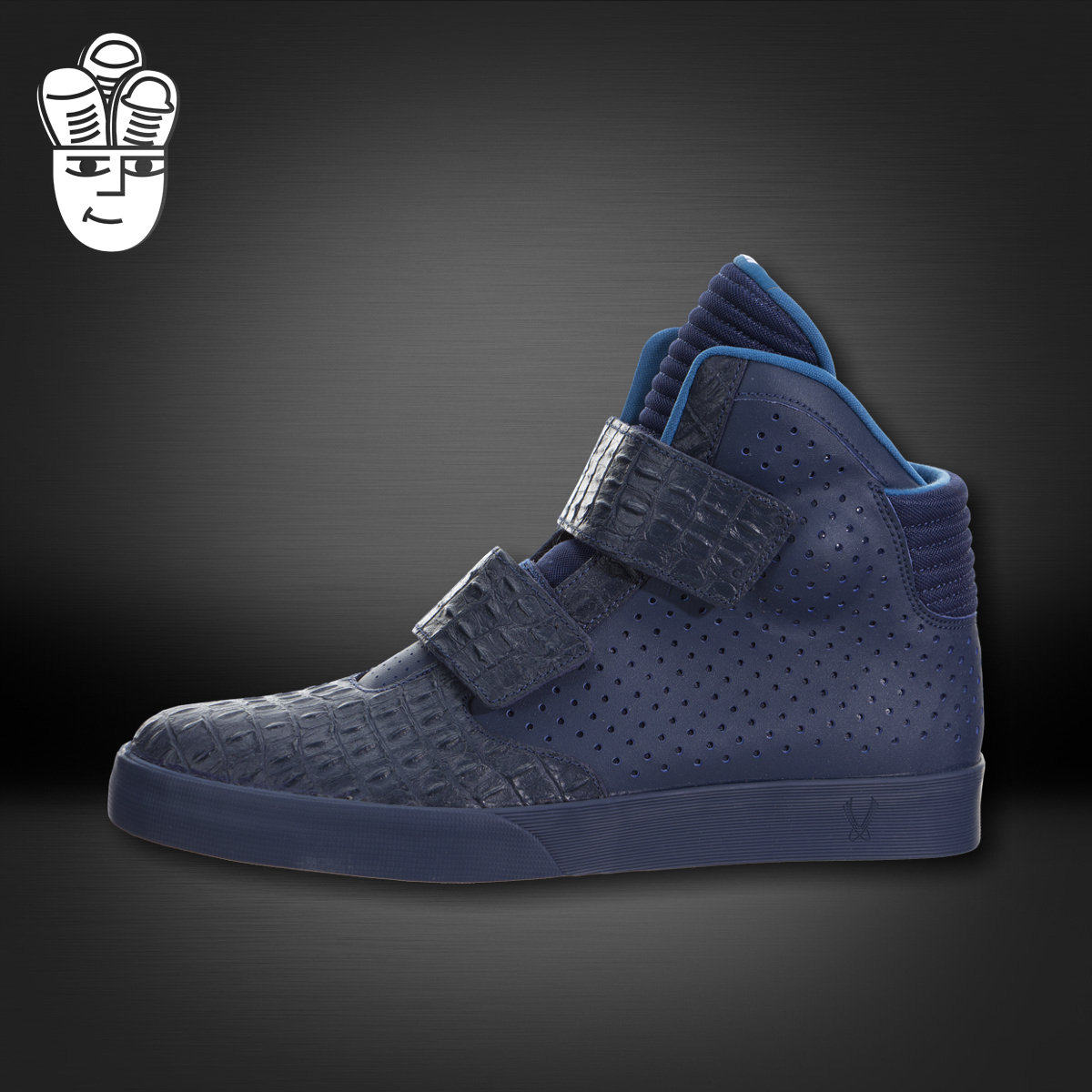 Nike Flystepper 2K3 Premium 耐克男子高帮板鞋 时尚纯黑休闲鞋