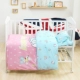 Cartoon bông ba mảnh giường giường bé người duy nhất ngủ chăn trẻ em ở trường mẫu giáo HelloKitty - Bộ đồ giường trẻ em 	bộ chăn ga gối đệm cho bé sơ sinh	 Bộ đồ giường trẻ em
