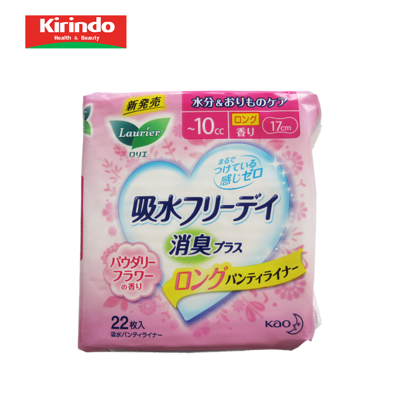 【Kirindo】日本进口 花王乐而雅少量用卫生巾 微香17cm*22片装