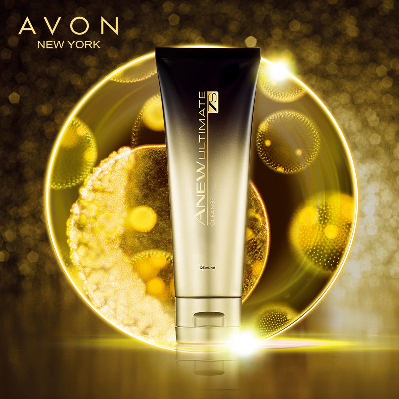 Avon/雅芳新活金致肌源洁面乳125g 深层清洁 有效去除彩妆