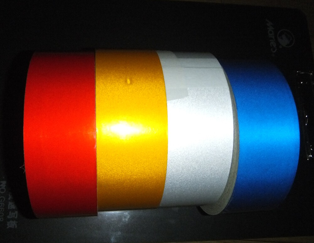 (Big promotion month) PET reflective tape Reflective scribing tape 5S logo 6S logo 5cm*45 7