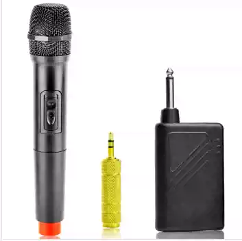 Timai Luxury Wireless Mike Network Computer K-song Home Karaoke Microphone Conference Stage Audio Set