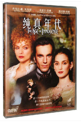 正版 1993年电影 纯真年代 DVD9 高清电影 DVD碟片薇诺娜瑞德