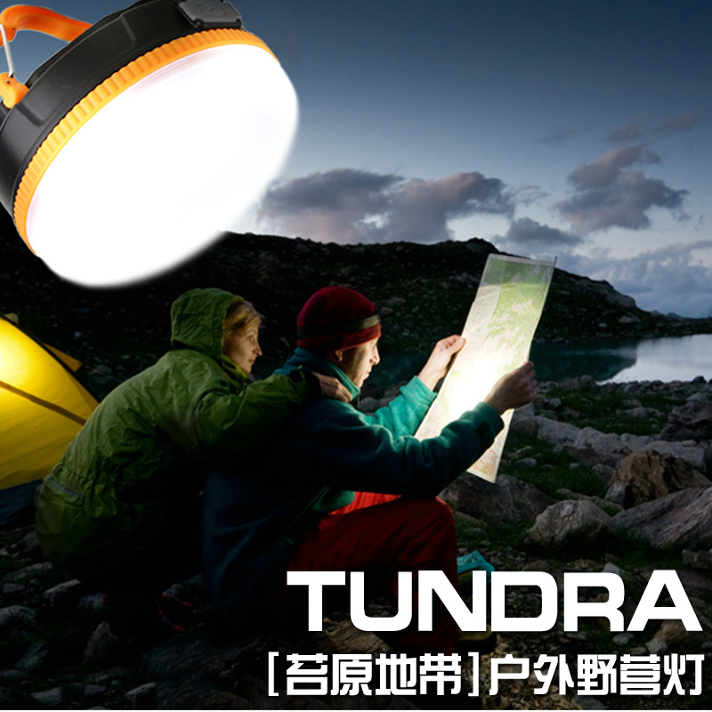Outdoor camping lamp tundra with LED outdoor lighting can be charged tent lamp outdoor lighting USB charging