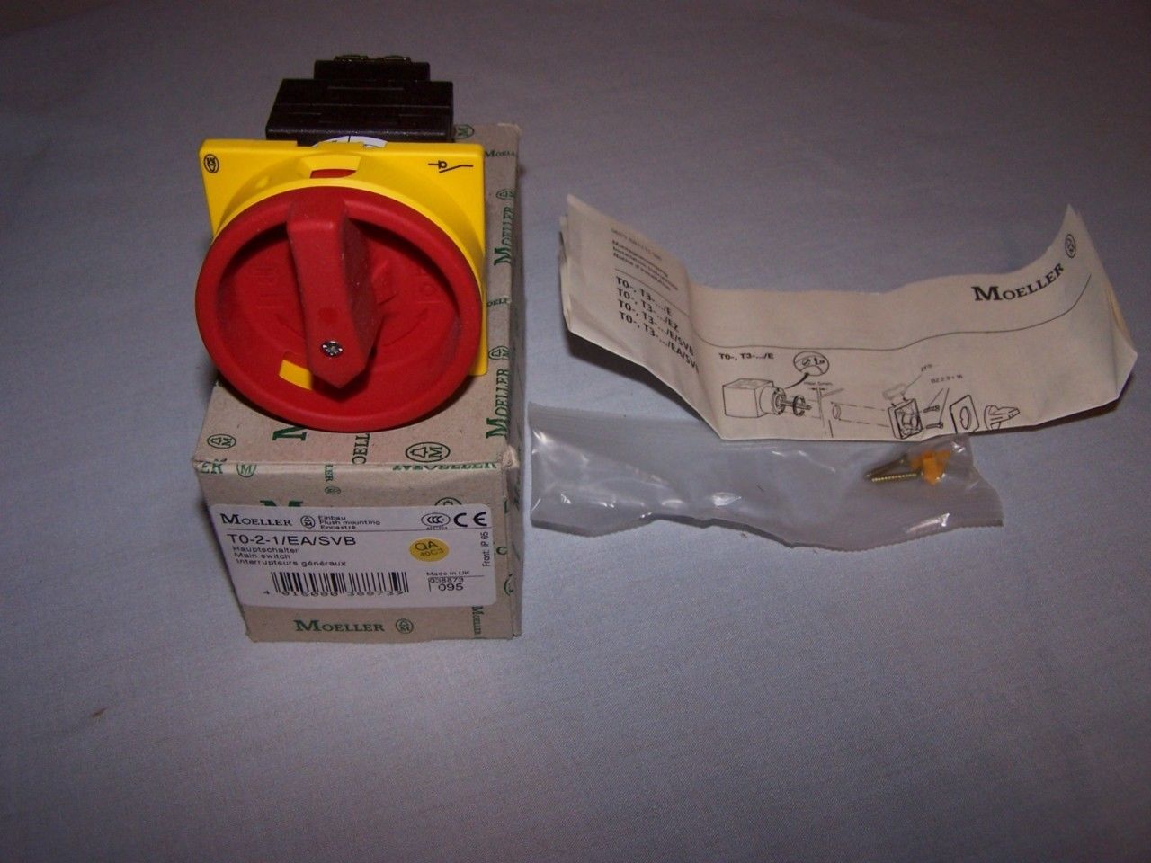 Original ENT Eton Mueller 20A cam switch T0-2-1 EA SVB