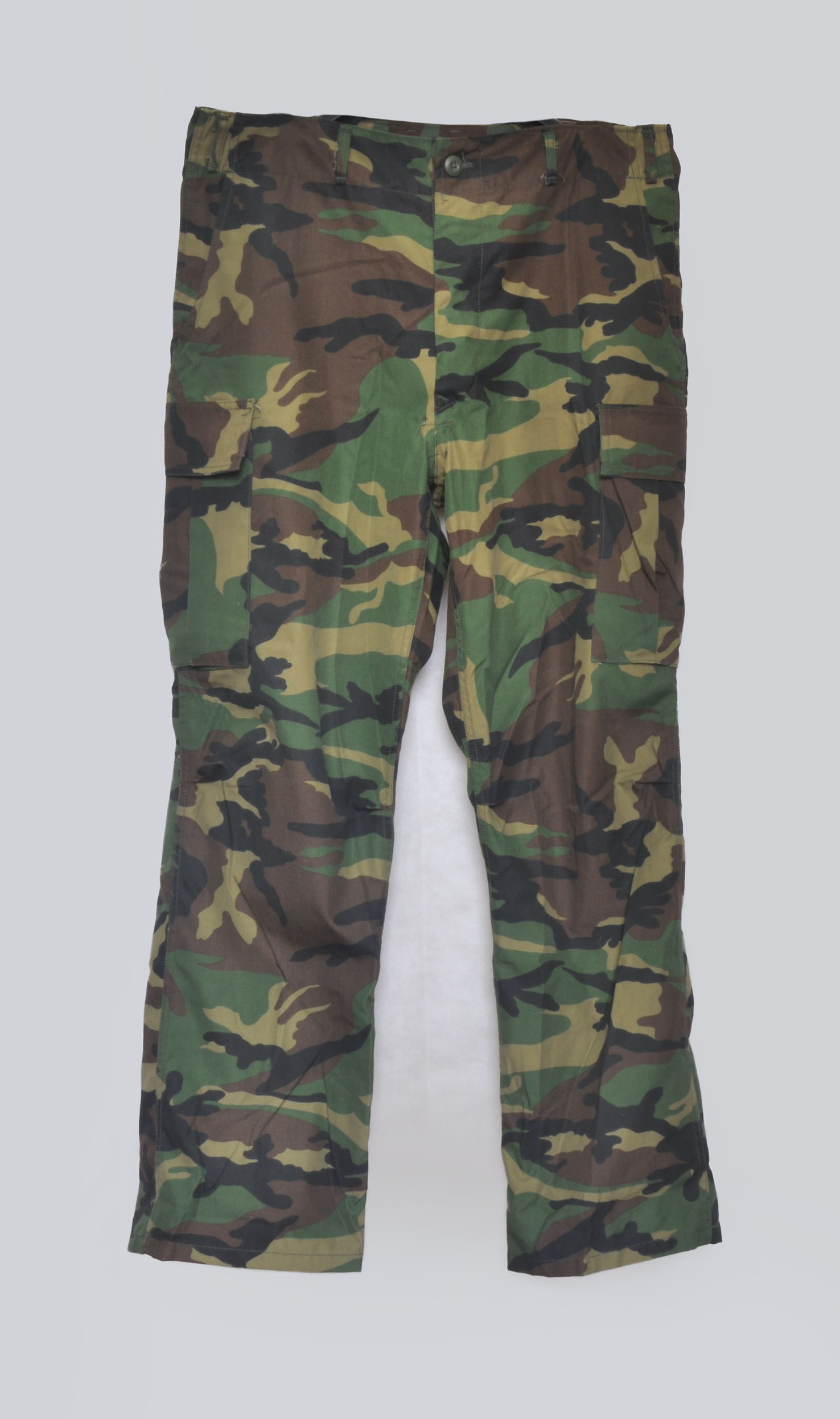 Original South Korean Sea Power Land Team Woodland Camouflage Pants