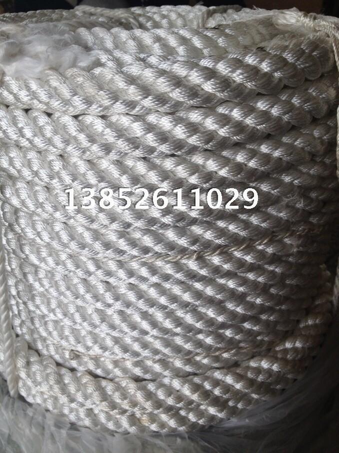 High strength marine cable 18mm high strength nylon rope Weaving rope rope rope four strands of polyester rope Three strands of rope