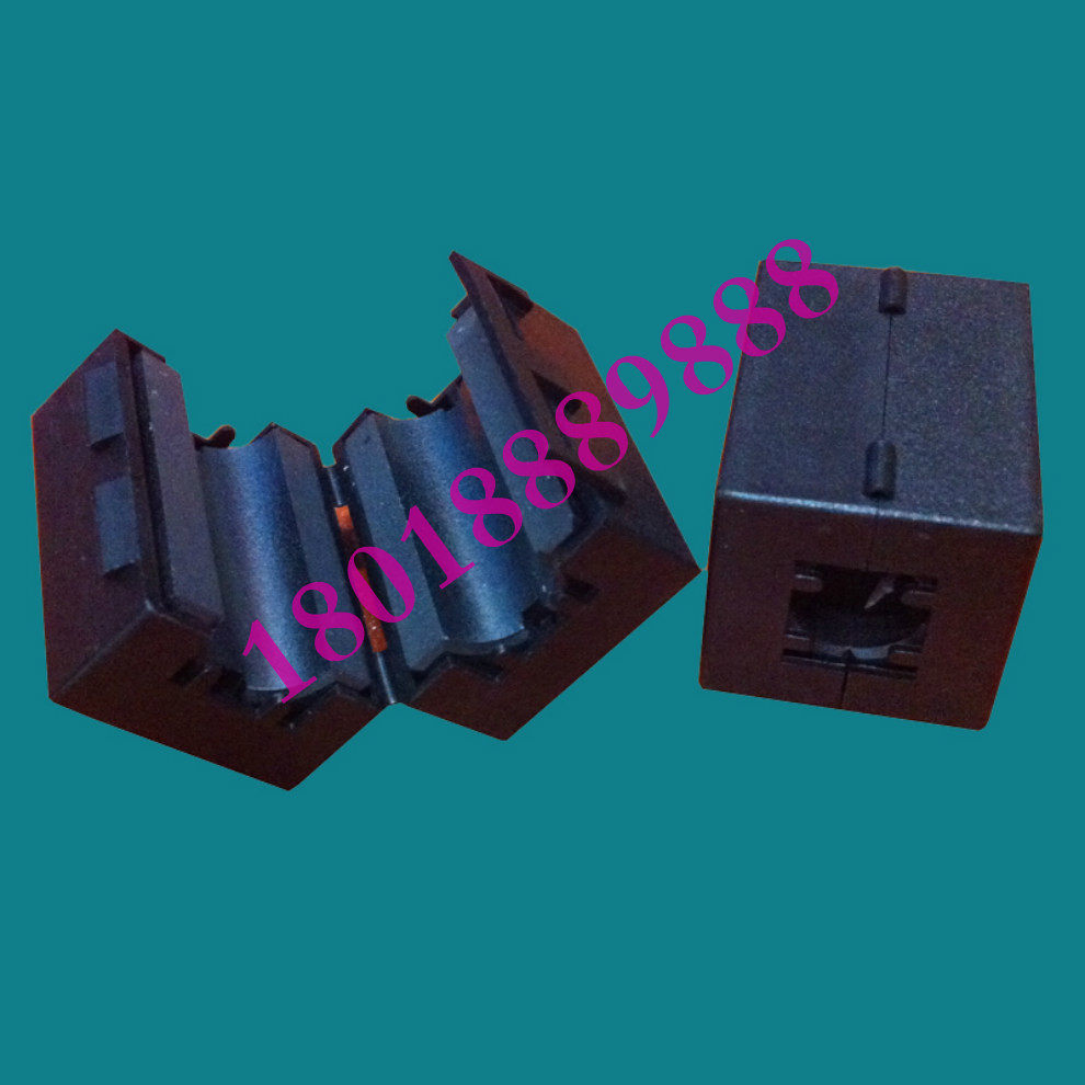 Clip buckle type active detachable filtering anti-jamming magnetic ring with magnetic core inner diameter 10MM 10 mm black-Taobao