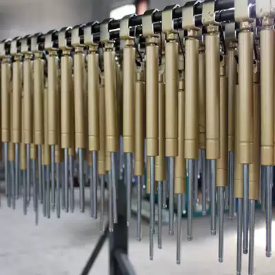 Machinery industry gas spring pneumatic Rod hydraulic telescopic rod support telescopic rod can be customized high temperature resistant antifreeze oil