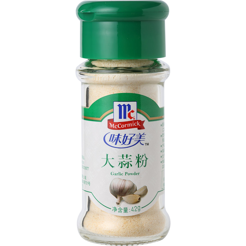 【天猫超市】味好美 大蒜粉42g/瓶 餐饮烹调 厨房调料家庭专用