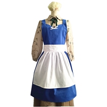 European Maid Apron Retro Double Restaurant Maid Apron Cinderella Stage Dress Bar Custom