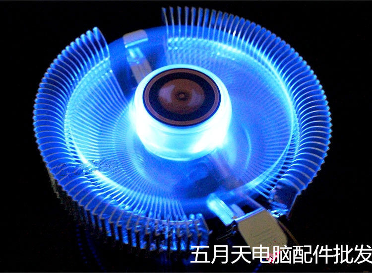 Han Jiangxue Blue Magic Blu-ray desktop computer CPU radiator CPU fan ultra-quiet 1150 1155 AMD