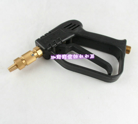 Home On-board Car Washes Water Spray Gun High Pressure Water Gun External Wire 18mm Thread Adjustable Nozzle Columnar Spray