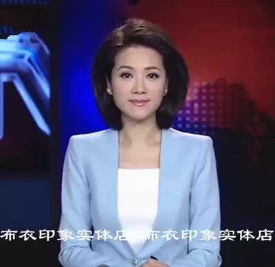 Cloth impression tailor-made female host photogenic announcer Art candidates interview small suit QB616