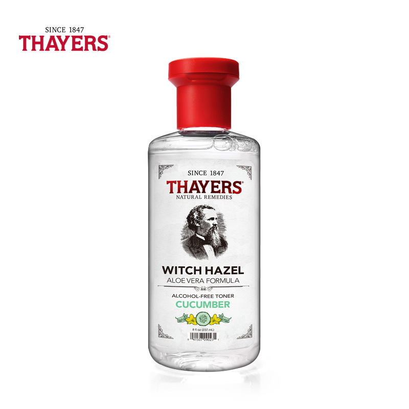 Thayers金缕梅黄瓜爽肤水237ml 控油细肤 补水保湿 柔肤水正品