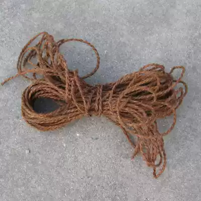 Hemp rope that can be fixed to the wall-mounted bucket grid pull net(10 meters and 5 yuan)
