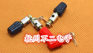 JS-720 small terminal block terminal clamp red and black