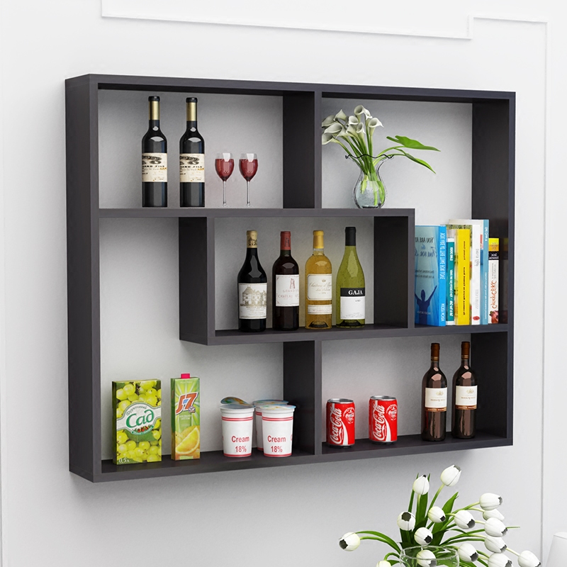 Wine Rack Living Room Wall Bookshelf Dining Room Wine Cabinet Wall