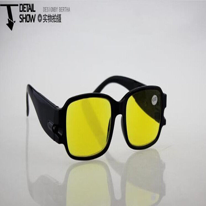 New Products Magnetotherapy Brands Old Flower Glasses Multifunction With Light Night Vision Sunglasses LED Lighting Flat Mirror