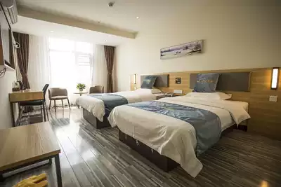 Huanggang City Guest Yijia Chain Hotel Twao Standard Twin Room