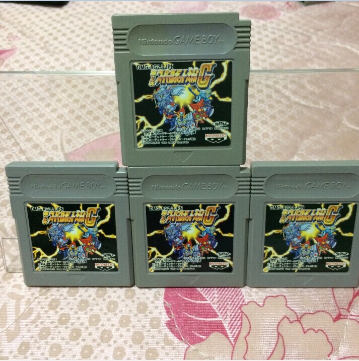 Genuine game cassette for Nintendo GB GBC GBA handheld 2nd Robot War G (per disc)