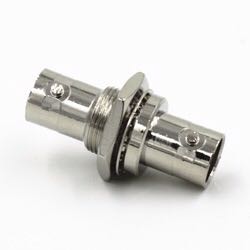 BNC-KKY BNC female straight through with screw thread board end connection all copper