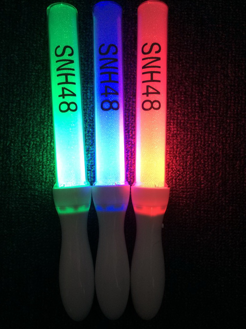 SNH48 Concert Perimeter Firefly fans custom made AKB48LED luminous stick should lend a helping light