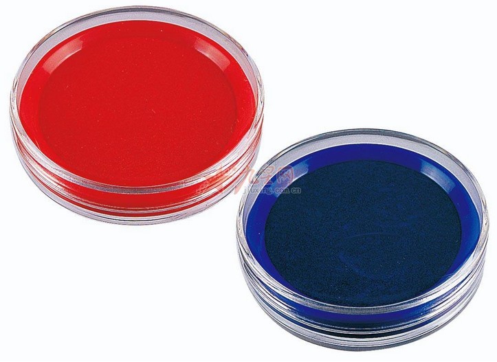 Special high-quality round quick-drying ink pad Office ink pad Red ink pad Stamp special ink pad