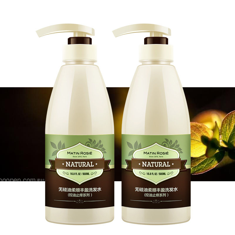 定制预售法国玛汀露丝无硅油洗发露去屑洗发水洗头洗护套装
