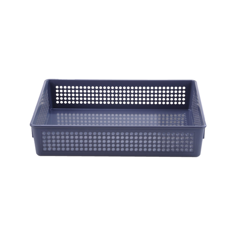 Yuansheng US-2010 A4 desktop sorting disk file tray file basket file column data box blue gray