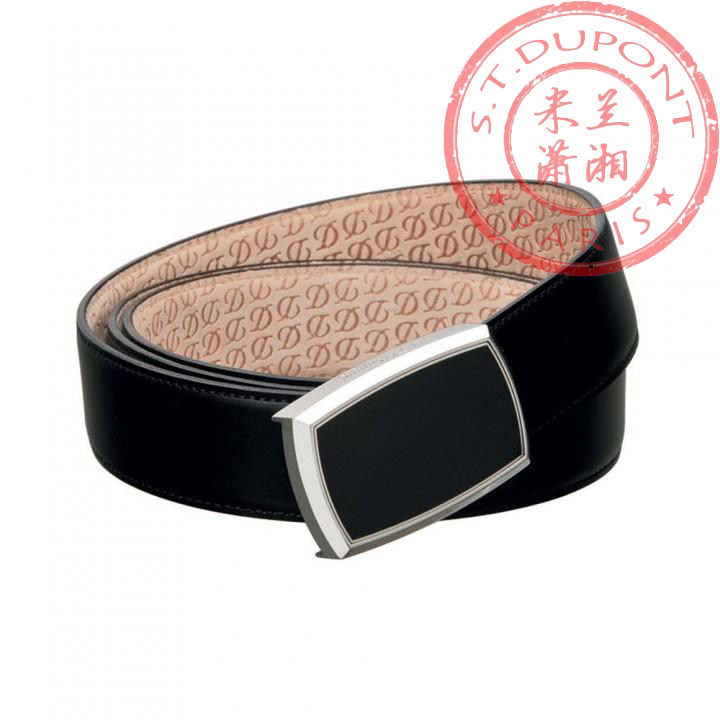 Special cabinet France all Pence S T Dupont men's leather belt plate buckle 051232 bag Shunfeng